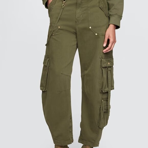 Gap × Cult Gaia Cargo Barrel Pants - new with tags - Picture 7 of 15